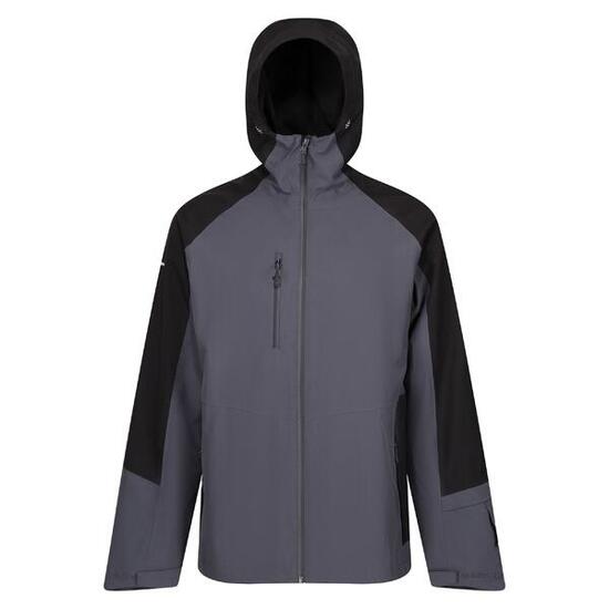 Veste Imperméable Homme (Gris Phoque / Noir)