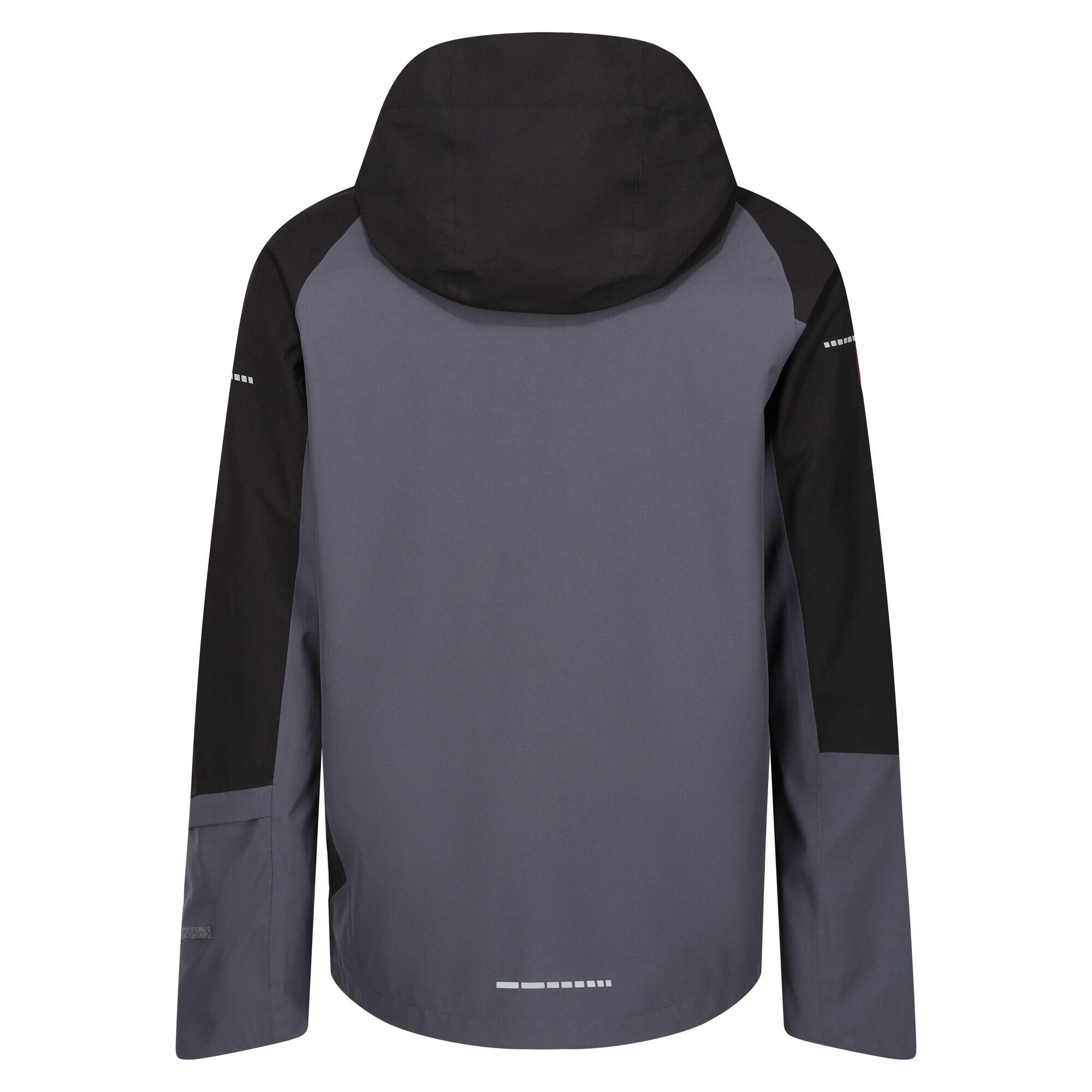 Veste Imperméable Homme (Gris Phoque / Noir) 2/5