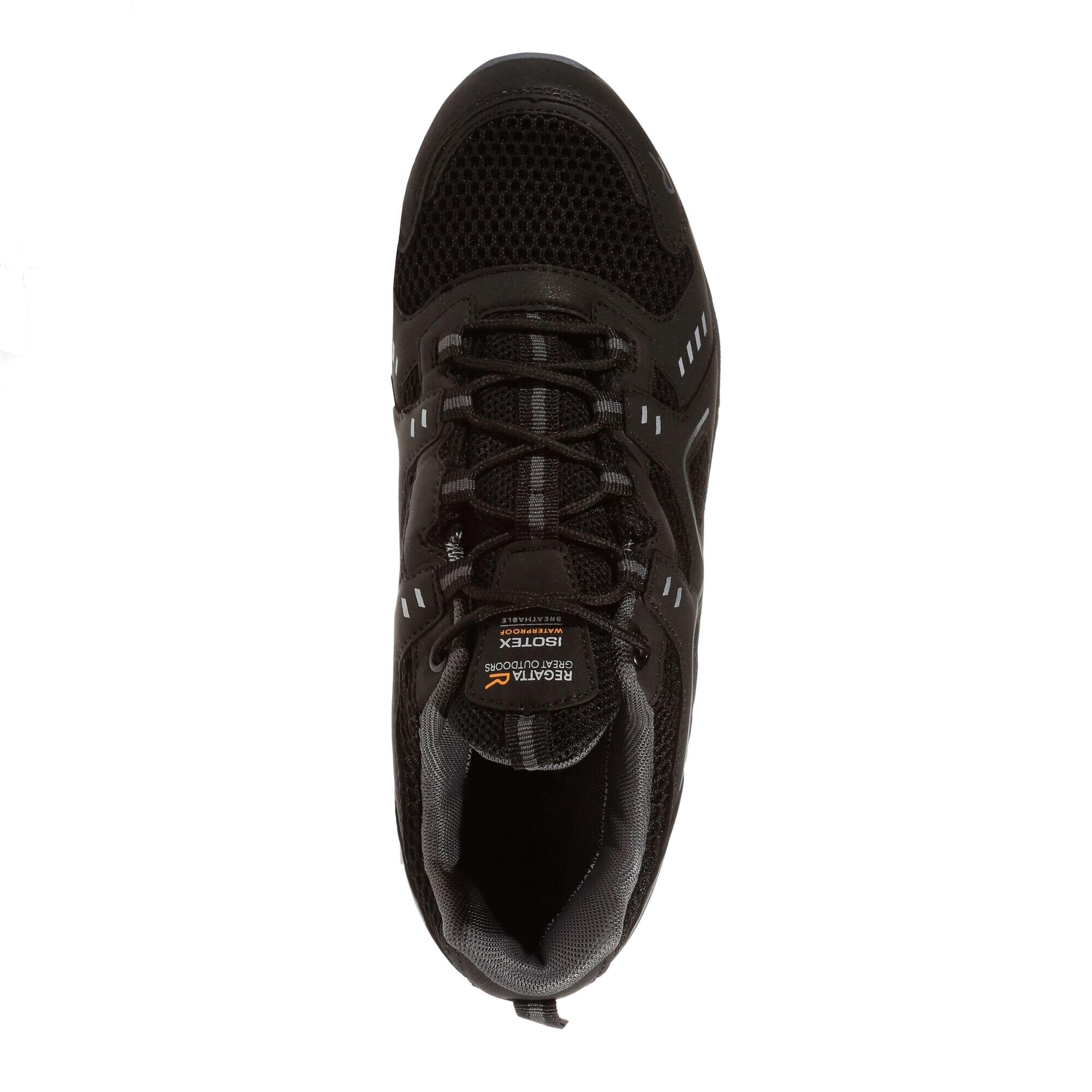 Heren Vendeavour Waterdichte Wandelschoenen (Zwart/Graniet) 4/5