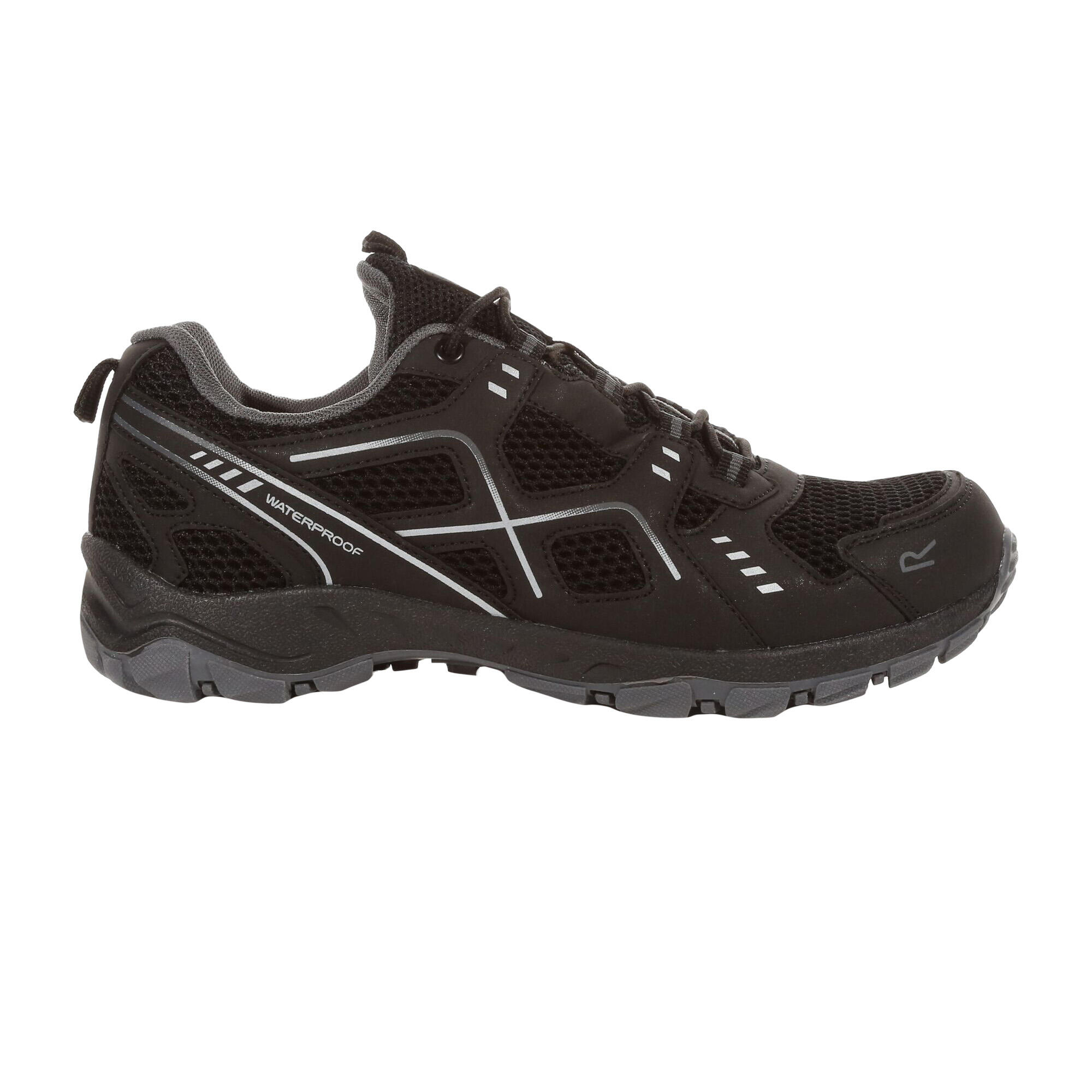 Heren Vendeavour Waterdichte Wandelschoenen (Zwart/Graniet) 3/5