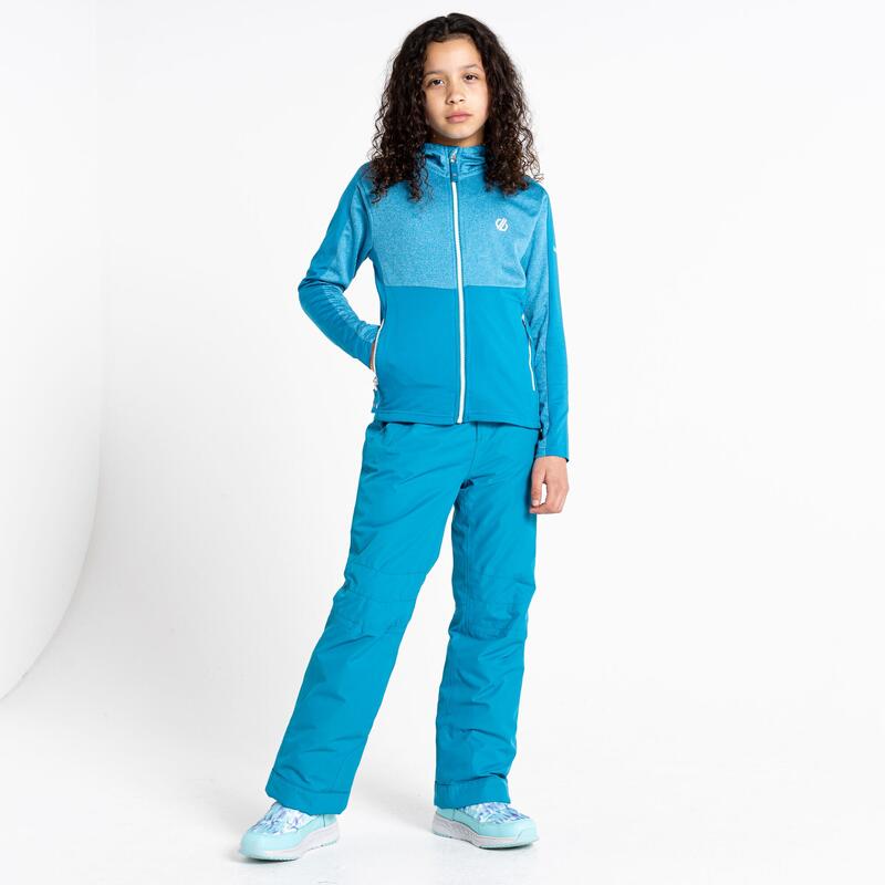 Hastily Core Stretch wandelfleece met hele rits voor kinderen