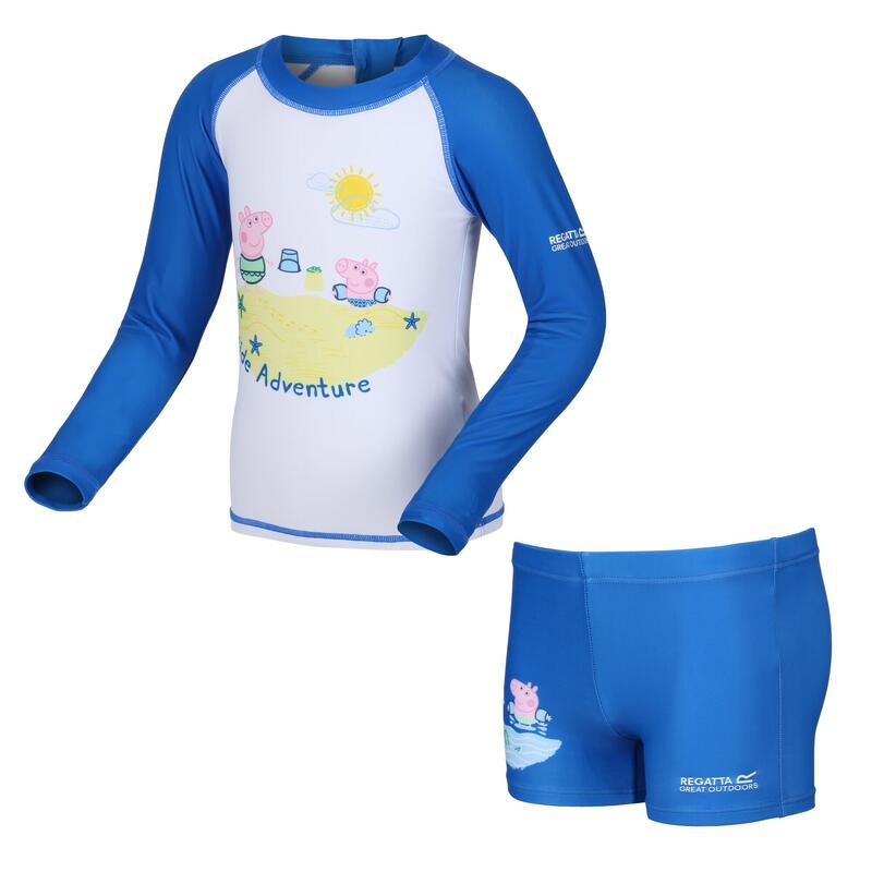 REGATTA Regatta Vêtements de natation Peppa Rash Suit  Enfants OxfBluePeppa