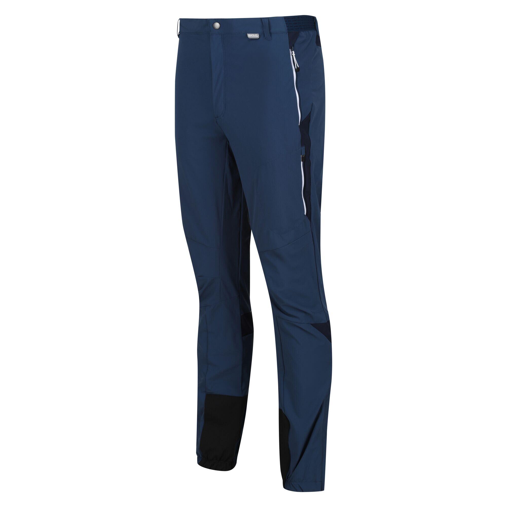 Heren Mountain III Wandelbroek (Blauwe Wing/Navy) 3/4