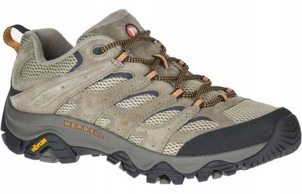 Zapatillas de la marca Merrell MOAB 3 para hombre en color beige.