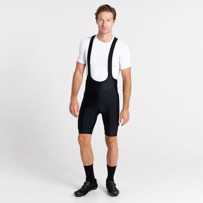 Fietskuitbroek baanwielrennen heren bib straps padding
