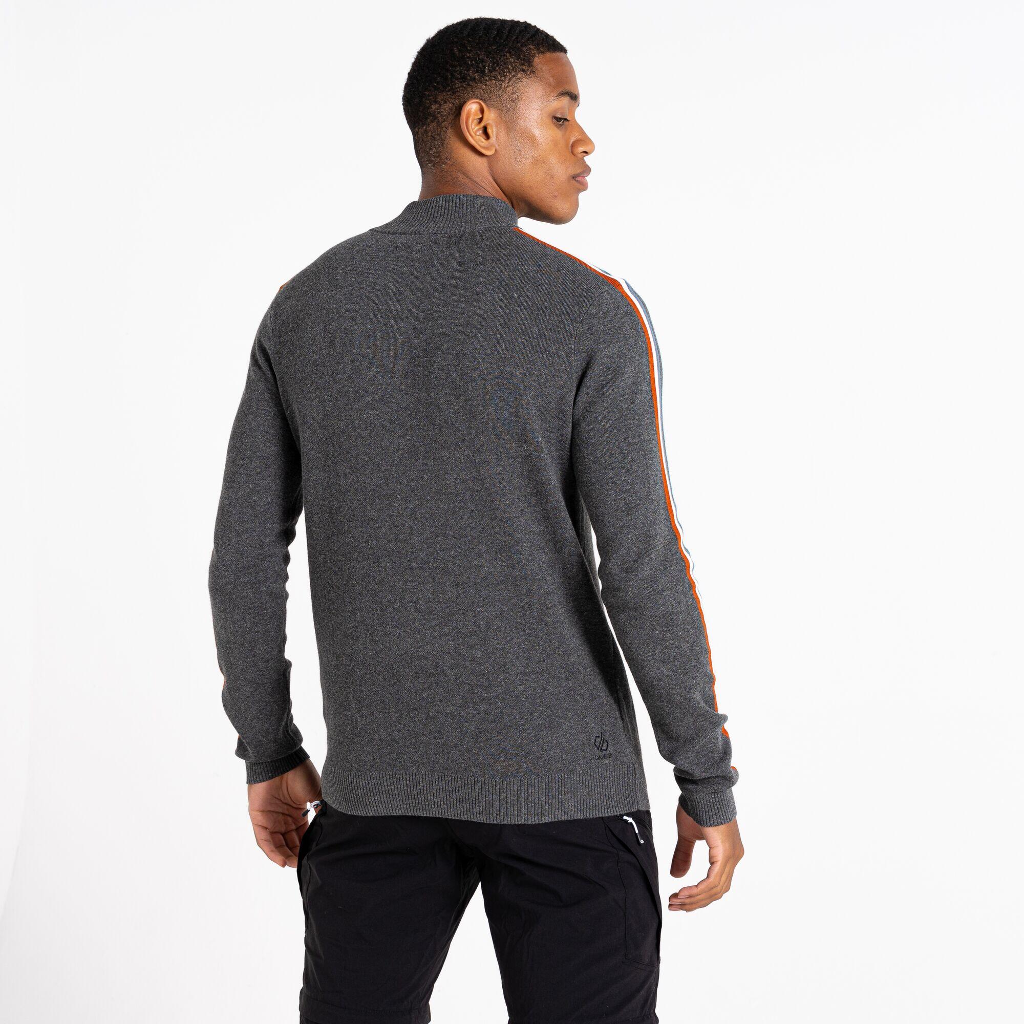 Forro polar senderismo hombre media cremallera Dare 2B Dutiful II, gris 2/5