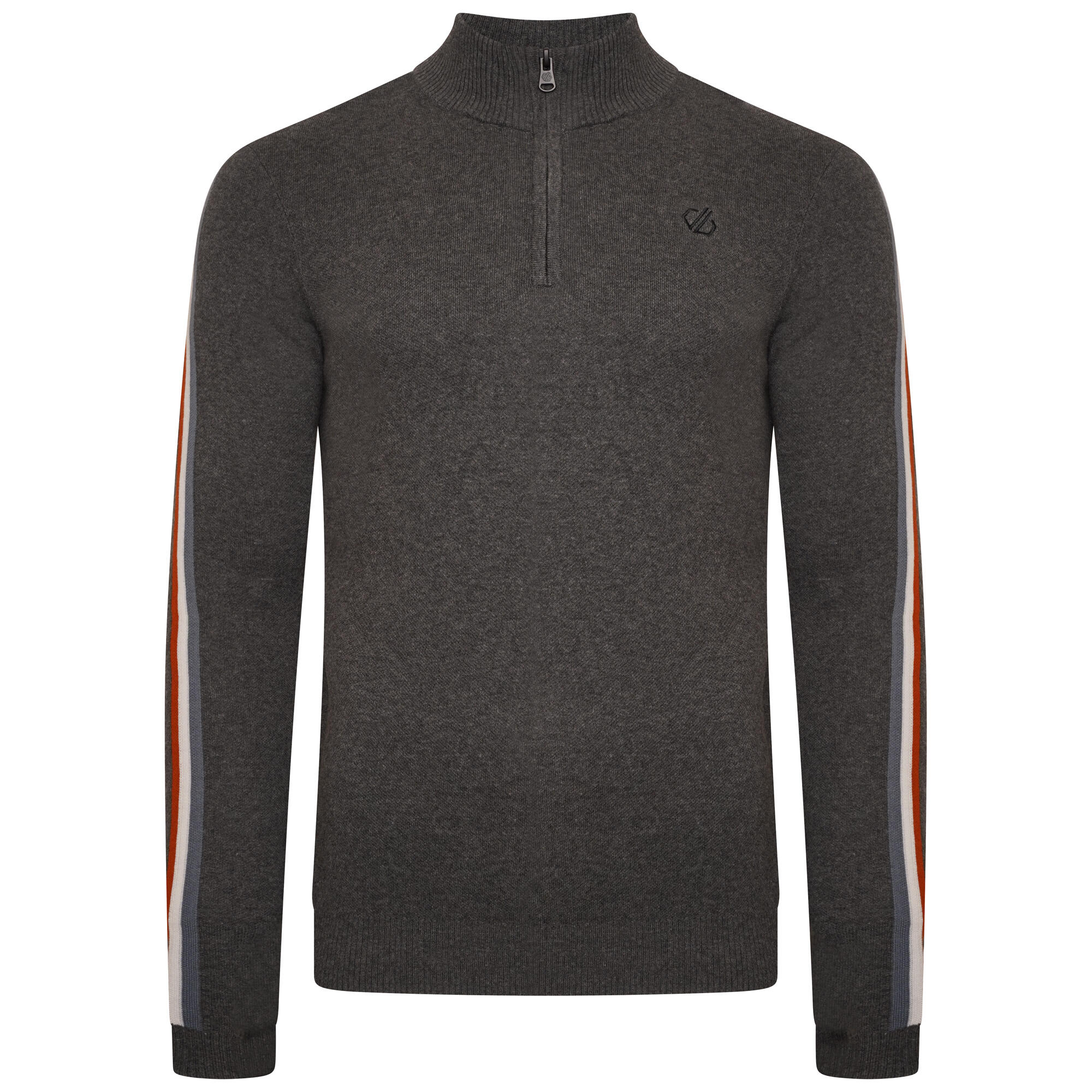 Forro polar senderismo hombre media cremallera Dare 2B Dutiful II, gris 5/5