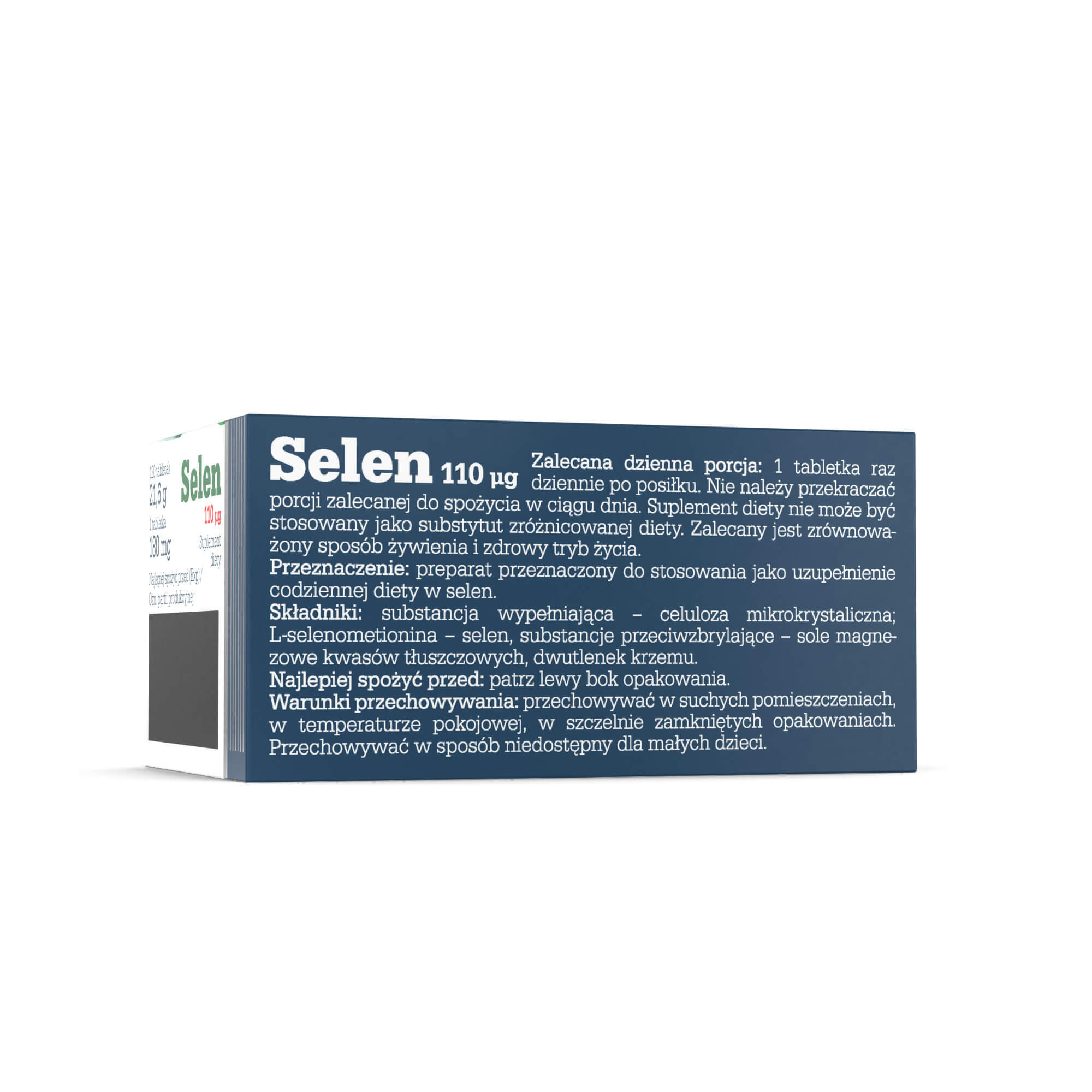 Selen 110 µg Olimp - 120 Tabletek 3/4