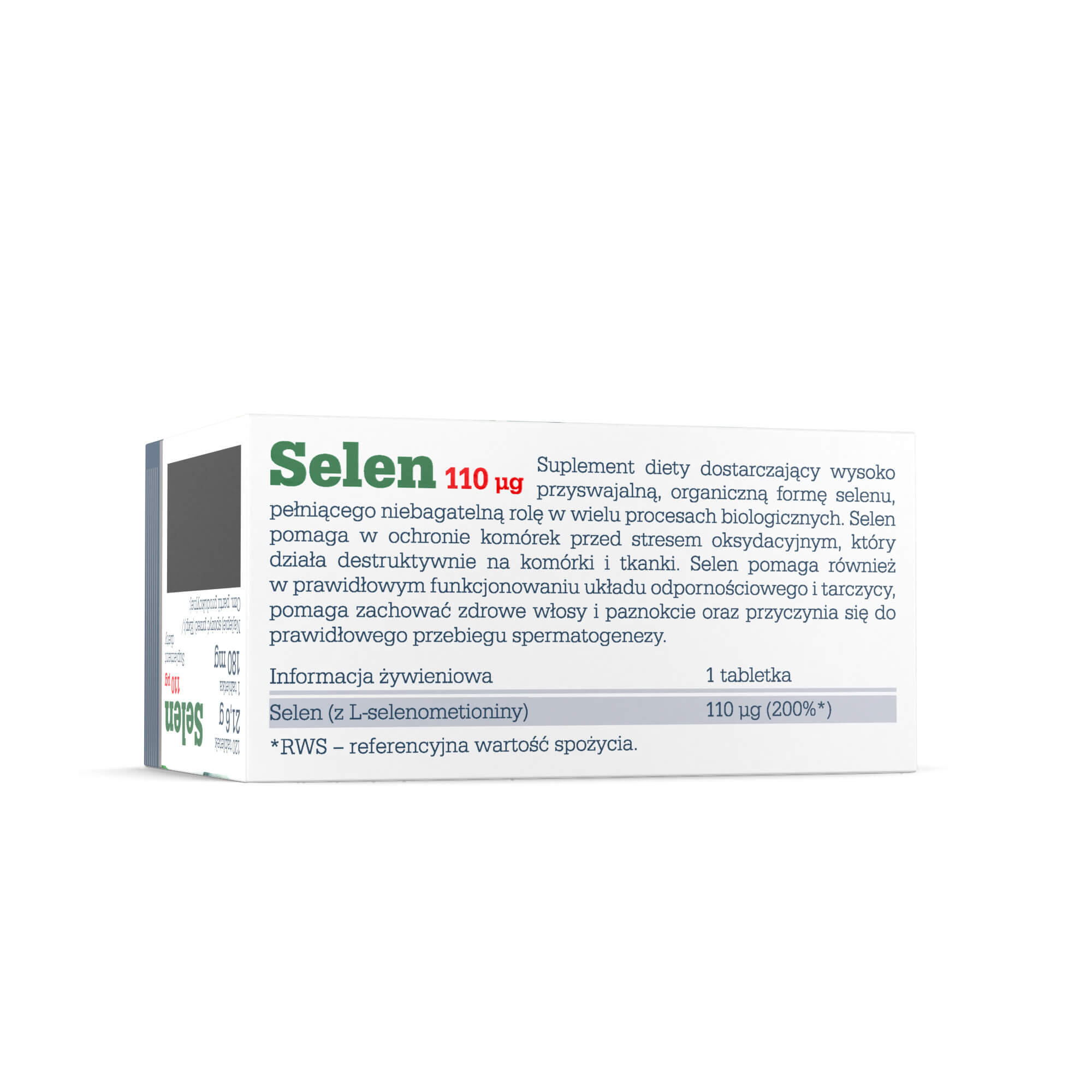 Selen 110 µg Olimp - 120 Tabletek 2/4
