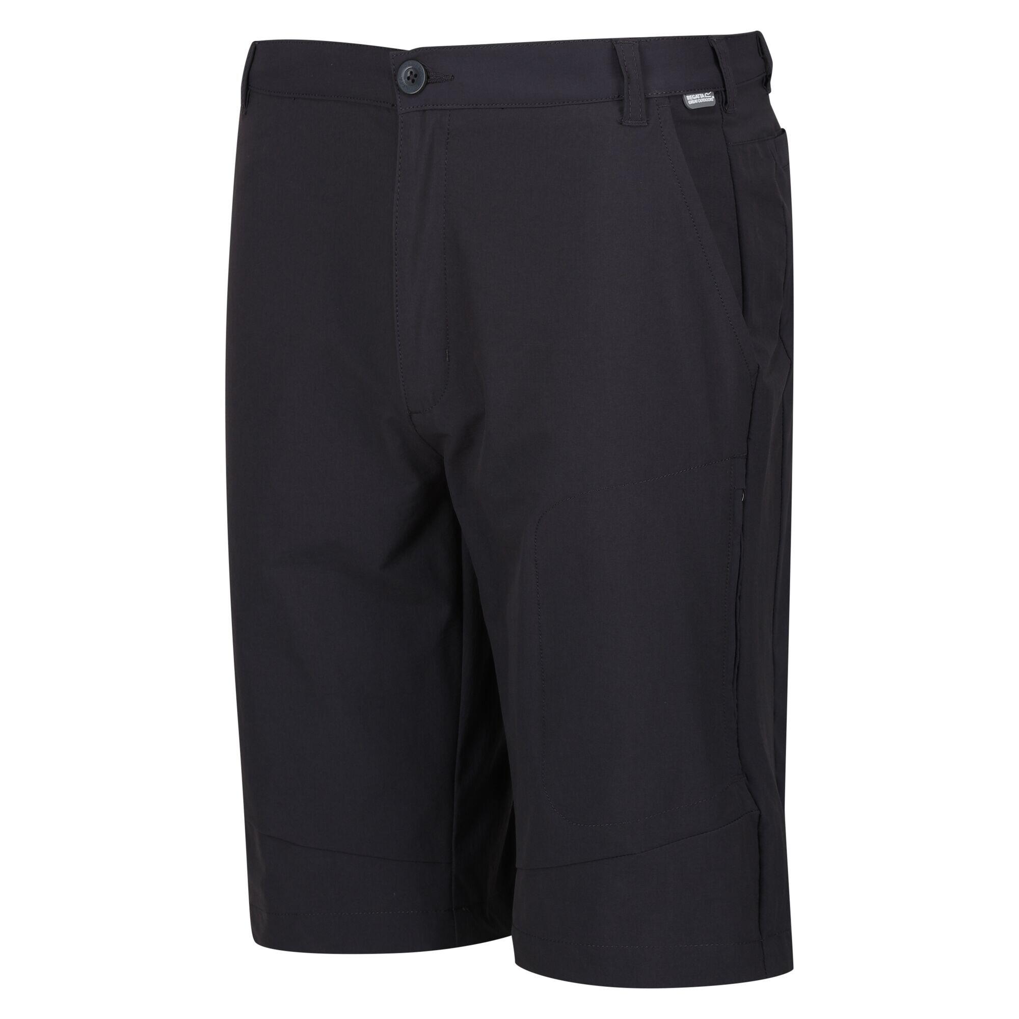 Mens Highton Walking Shorts (Seal Grey) 3/5