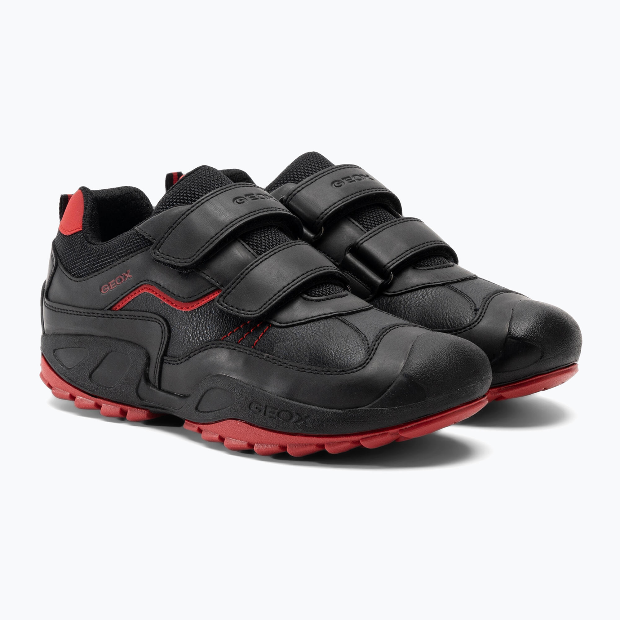 Sneakers Geox Model J New Savage Boy A Kleur Zwart 4/6