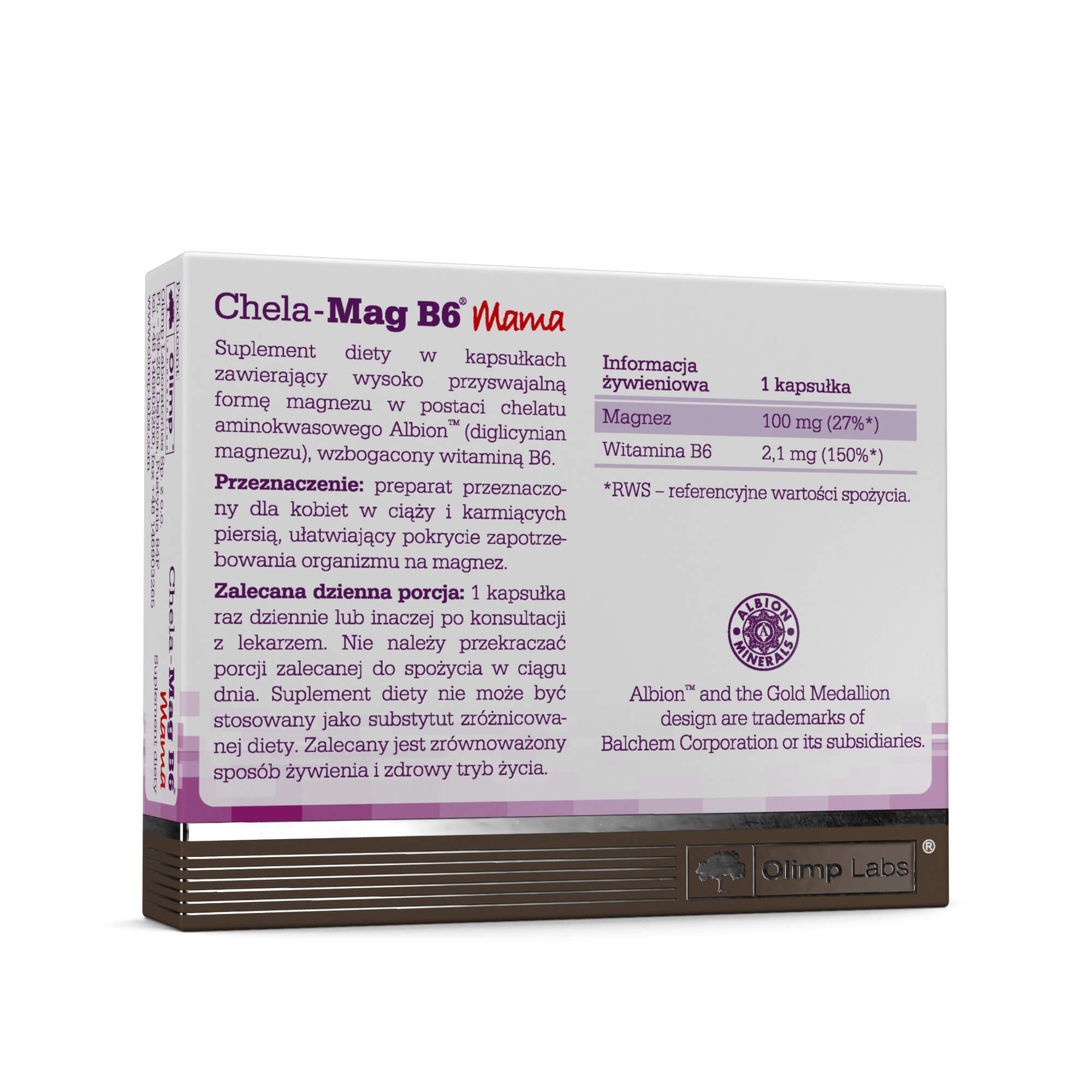 Magnez Olimp Chela-Mag B6® Mama - 30 Kapsułek 2/2