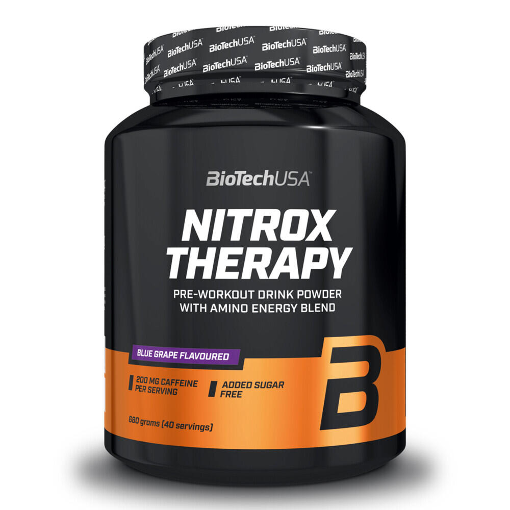 BIOTECHUSA Pré-treino Nitrox Therapy 680 Gr Uva Azul - Biotech Portugal