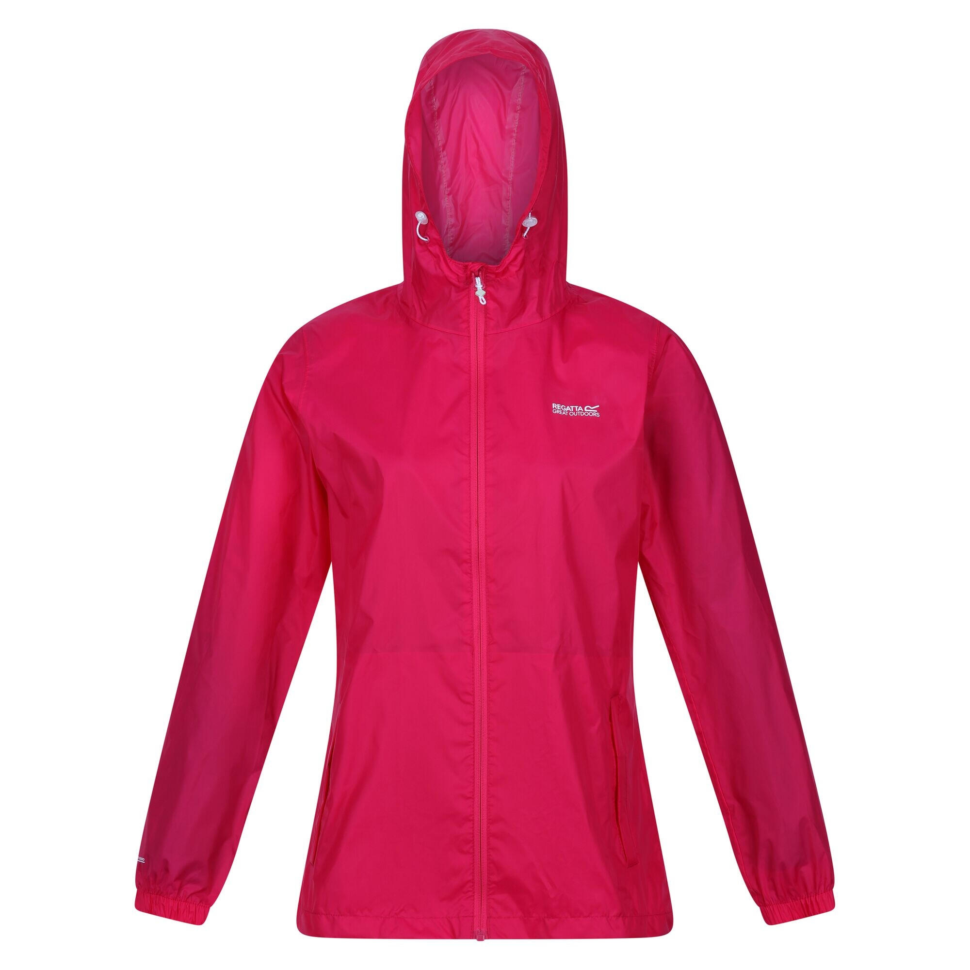 REGATTA Womens/Ladies Pk It Jkt III Waterproof Hooded Jacket (Pink Potion)