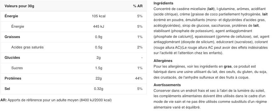 Micellar Casein 908 Gr Fresa 2/5