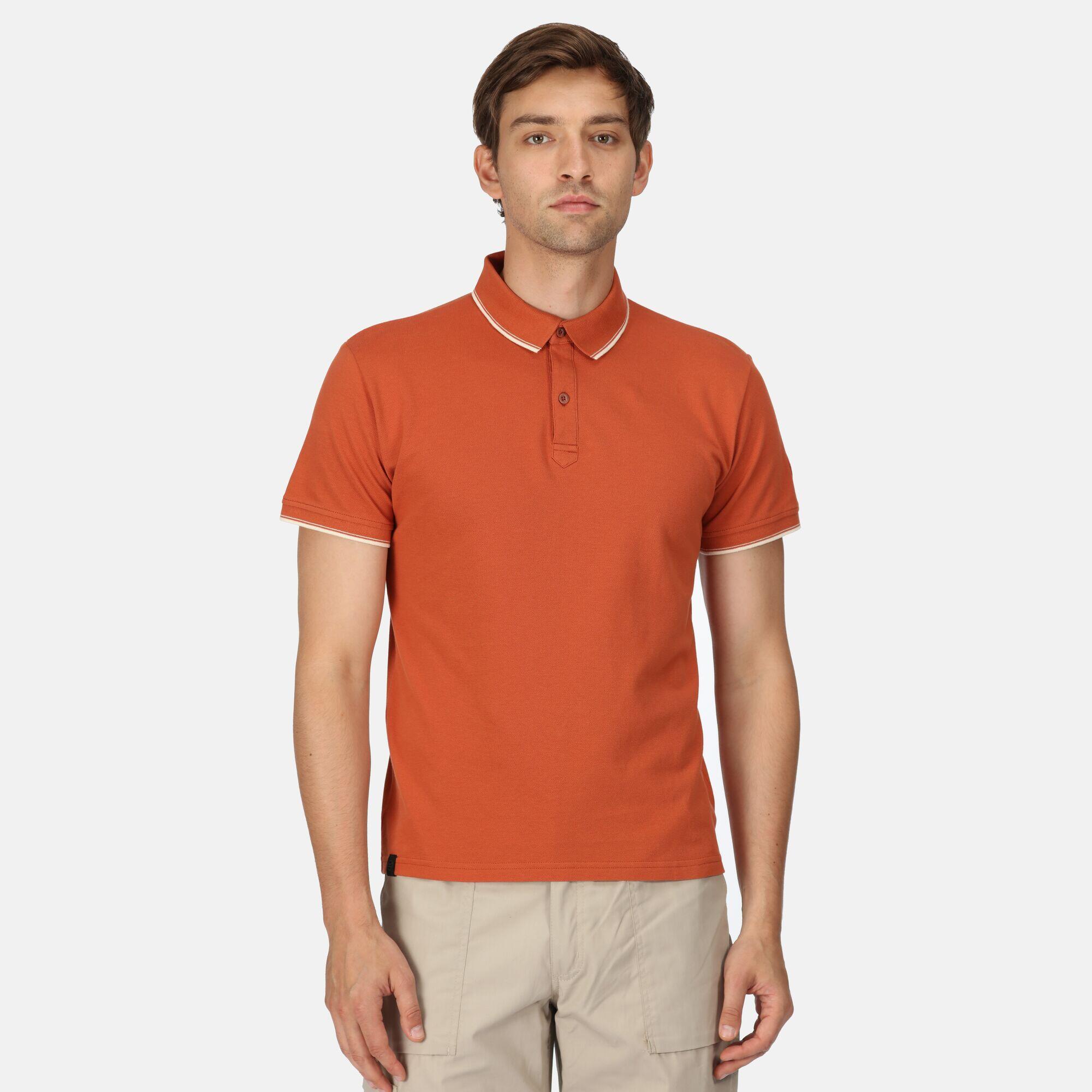 Tadeo Men's Walking Short Sleeve Polo Shirt 1/5