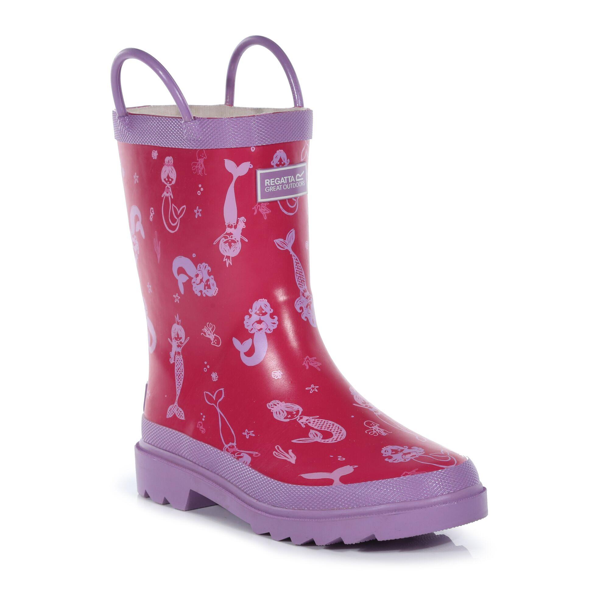 Minnow Junior Kids Walking Wellington Boots 2/5