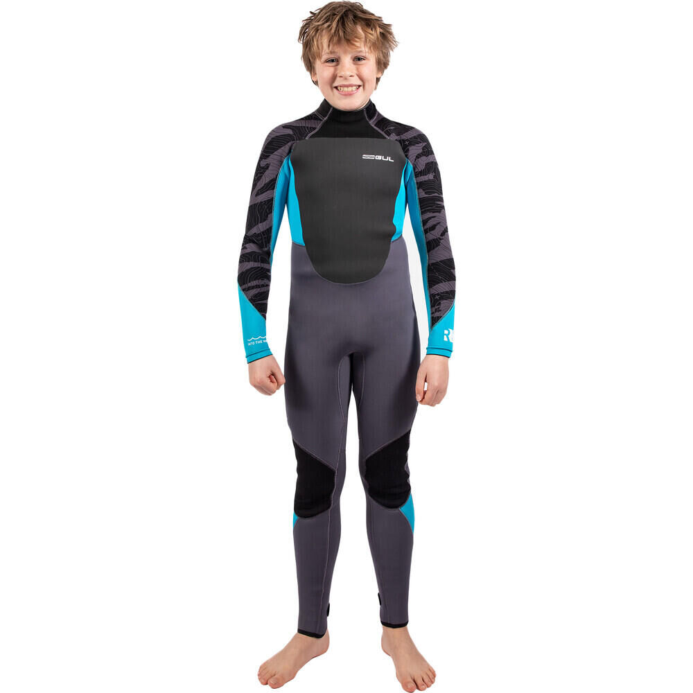 GUL Kids Response 4/3mm GBS Back Zip Wetsuit