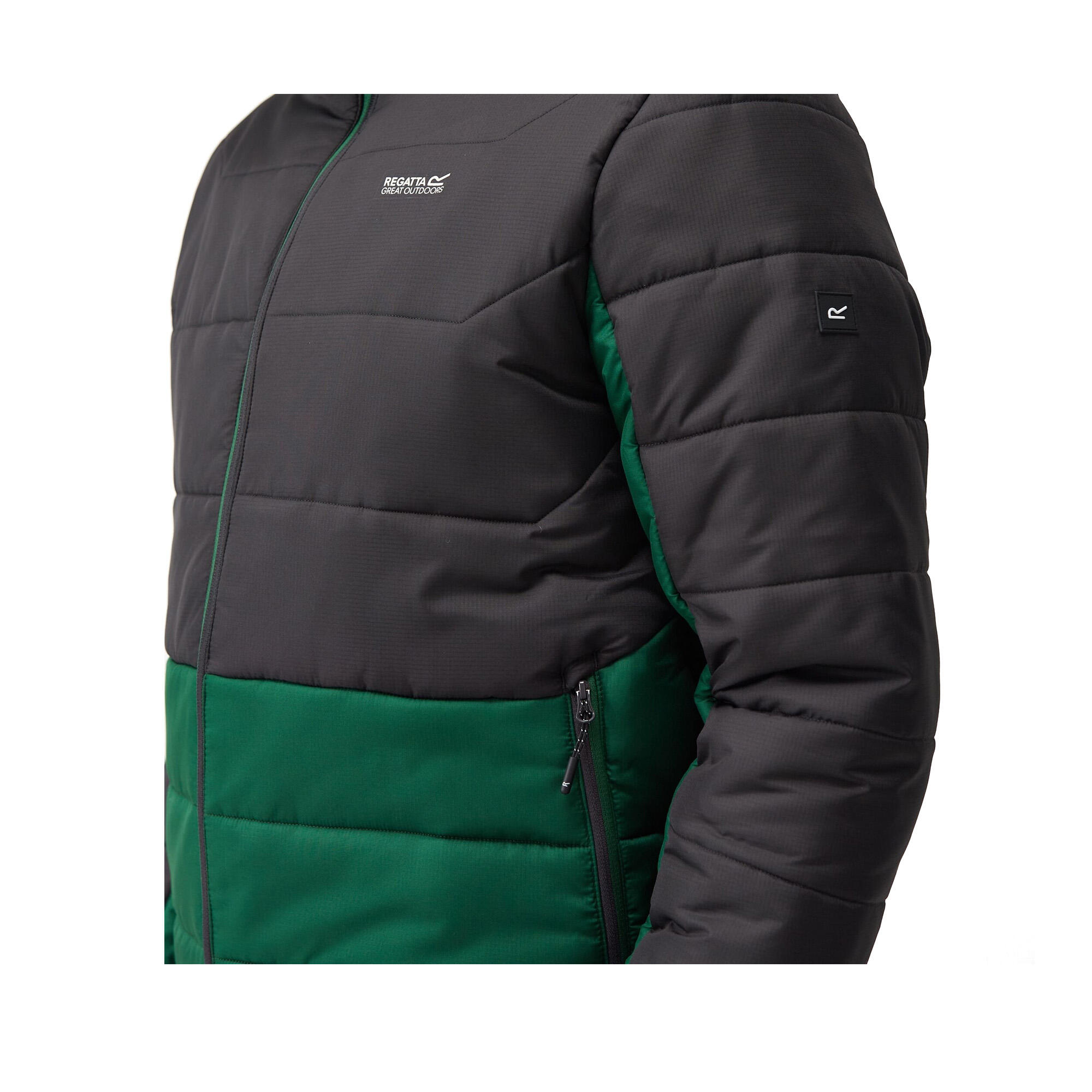 Men's NEVADO quilted jacket (Green / Ash)