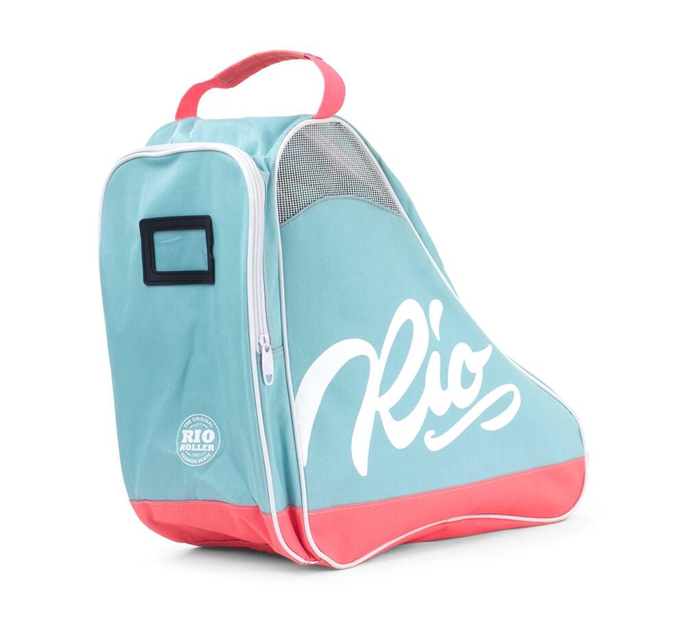 Rio Roller Script - Borsa Pattini - Teal/Coral 3/7