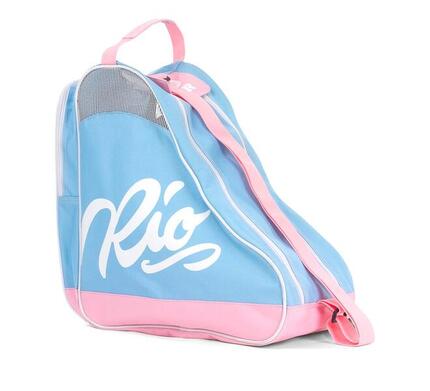 Rio Roller Script Skate Tasche - Blue/Pink