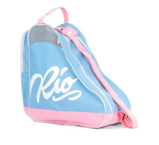 Rio Roller Script Skate Tasche - Blue/Pink