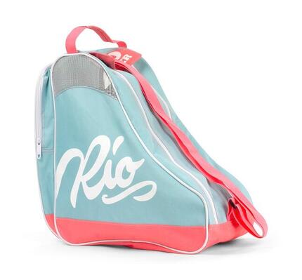 Rio Roller Script Skate Tasche - Blue/Pink