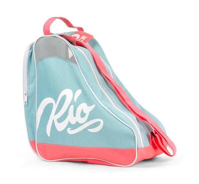 Rio roller script skate tas - teal/coral