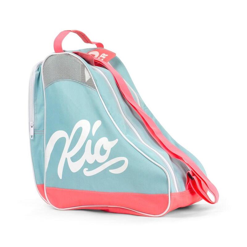 Rio Roller Script Skate Bag - Teal/Coral