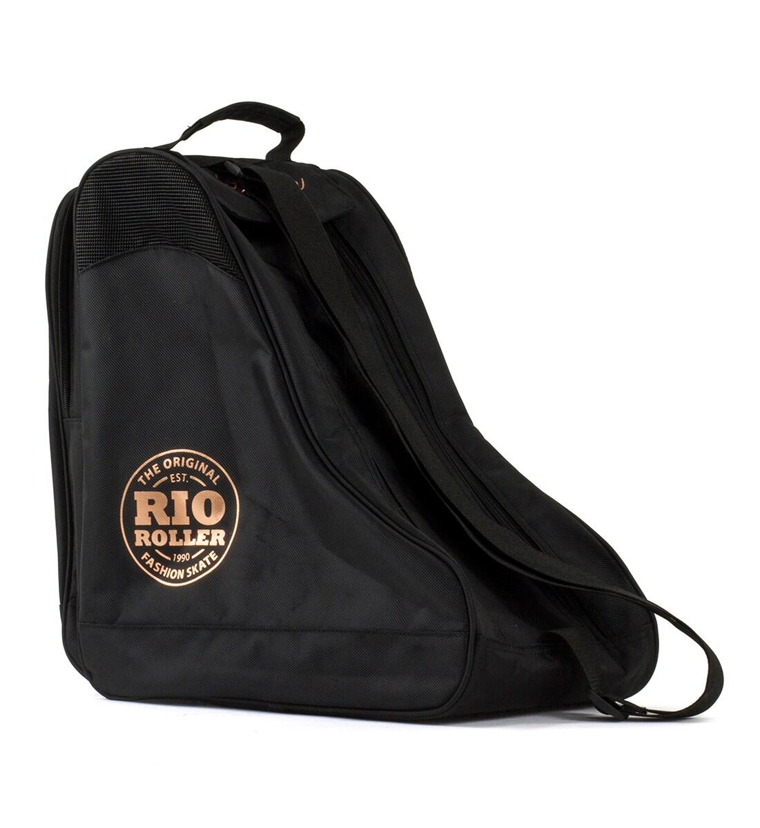 Rose Gold Ice/Roller Skate Carry Bag - Black - Size: One Size 1/3