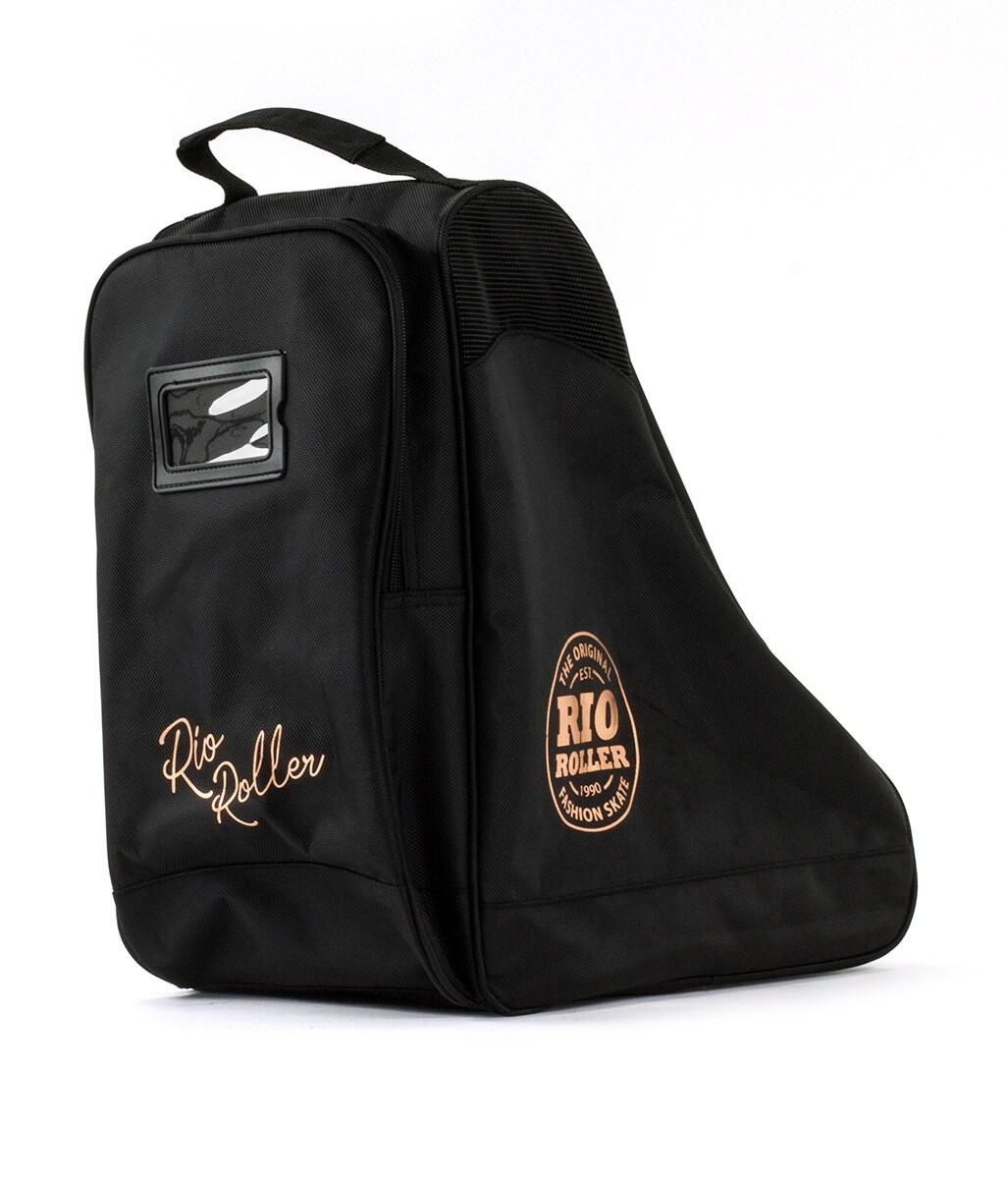 Rose Gold Ice/Roller Skate Carry Bag - Black - Size: One Size 3/3