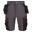 Heren Infiltrate Afneembare Holster Pocket Shorts (Strijkijzer/zwart)