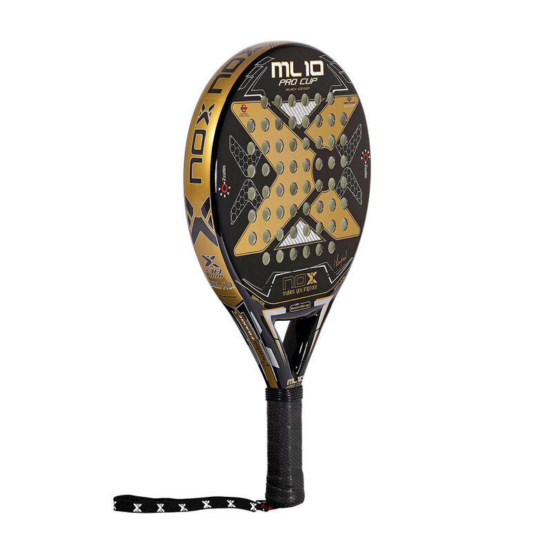 Raquette de padel NOX ML10 Pro Cup Black Edition adulte noir