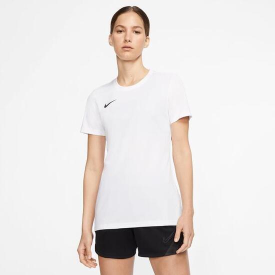 T-shirt da calcio donna nike bianco