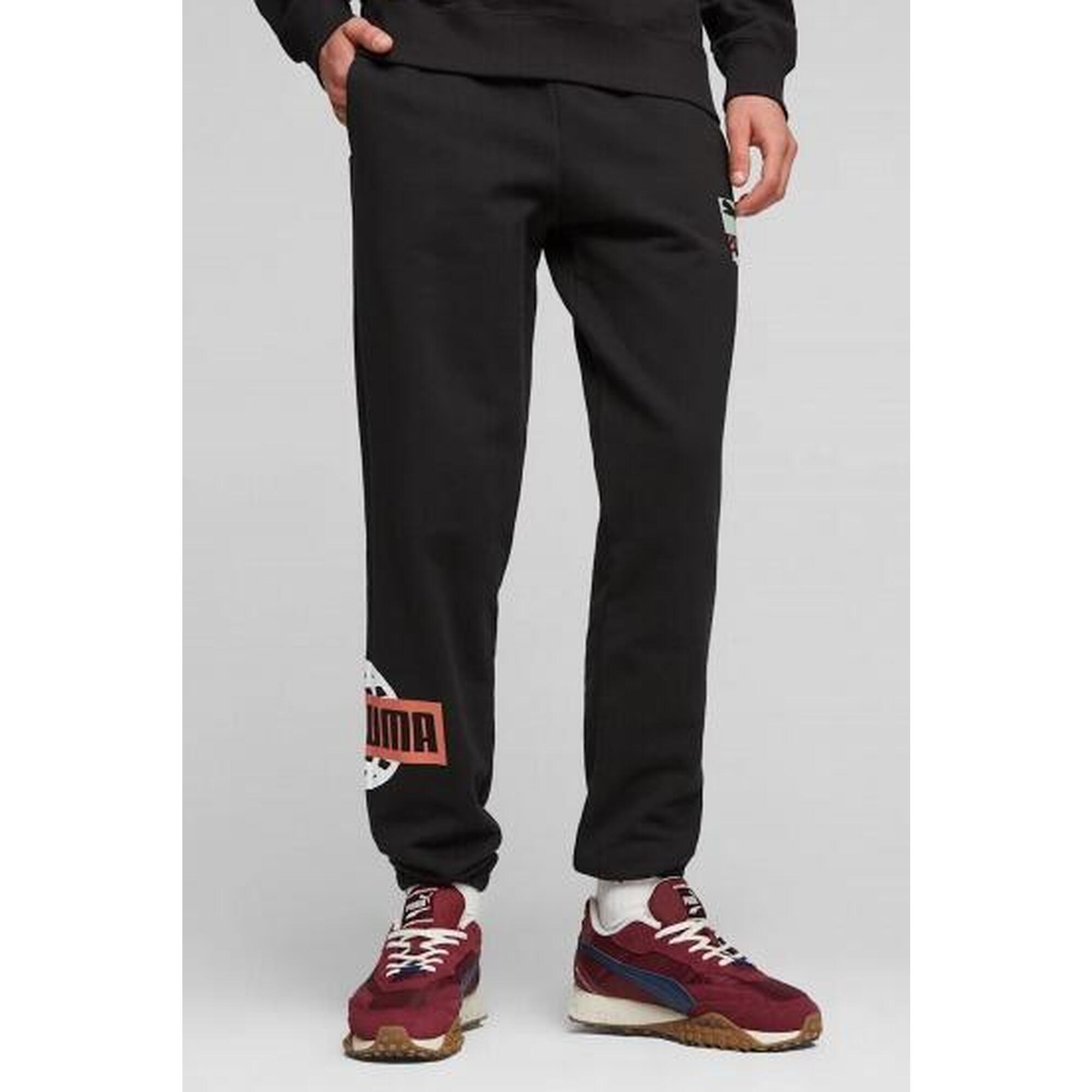 Pantalones Hombre Puma Classics Brand Love Negro