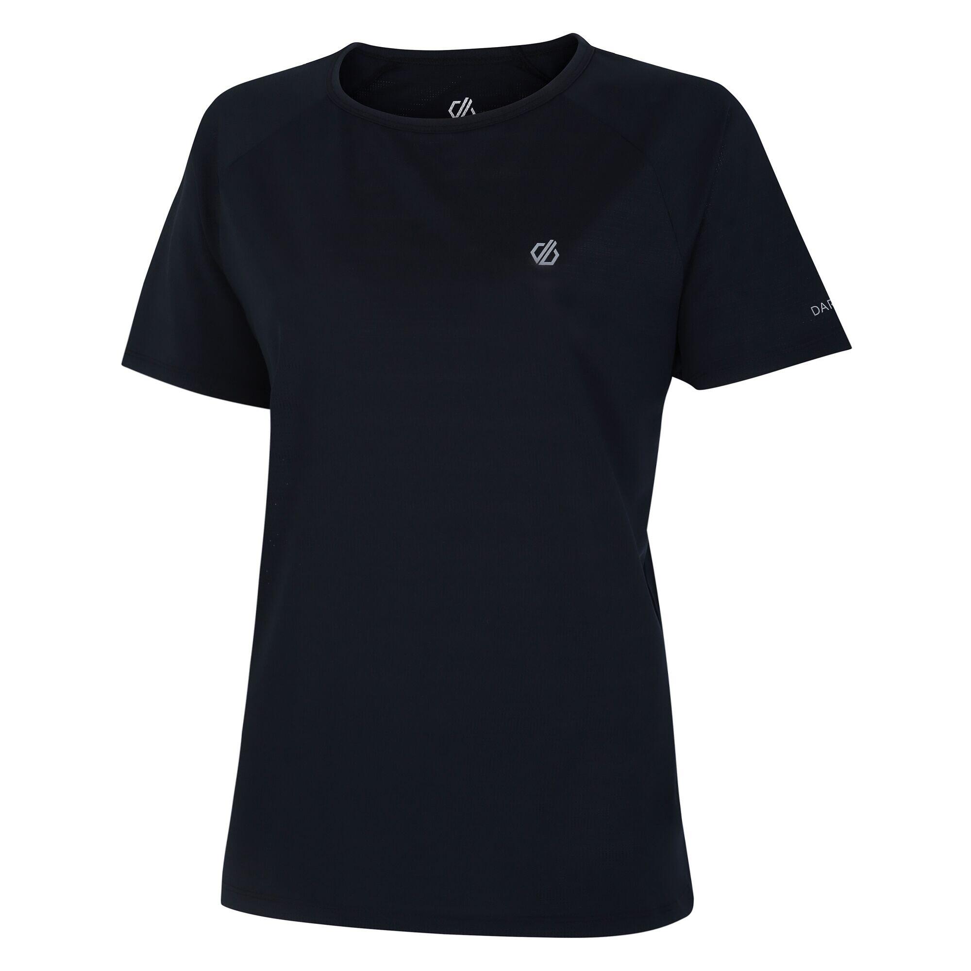 Womens/Ladies Gravitate TShirt (Black) 3/5