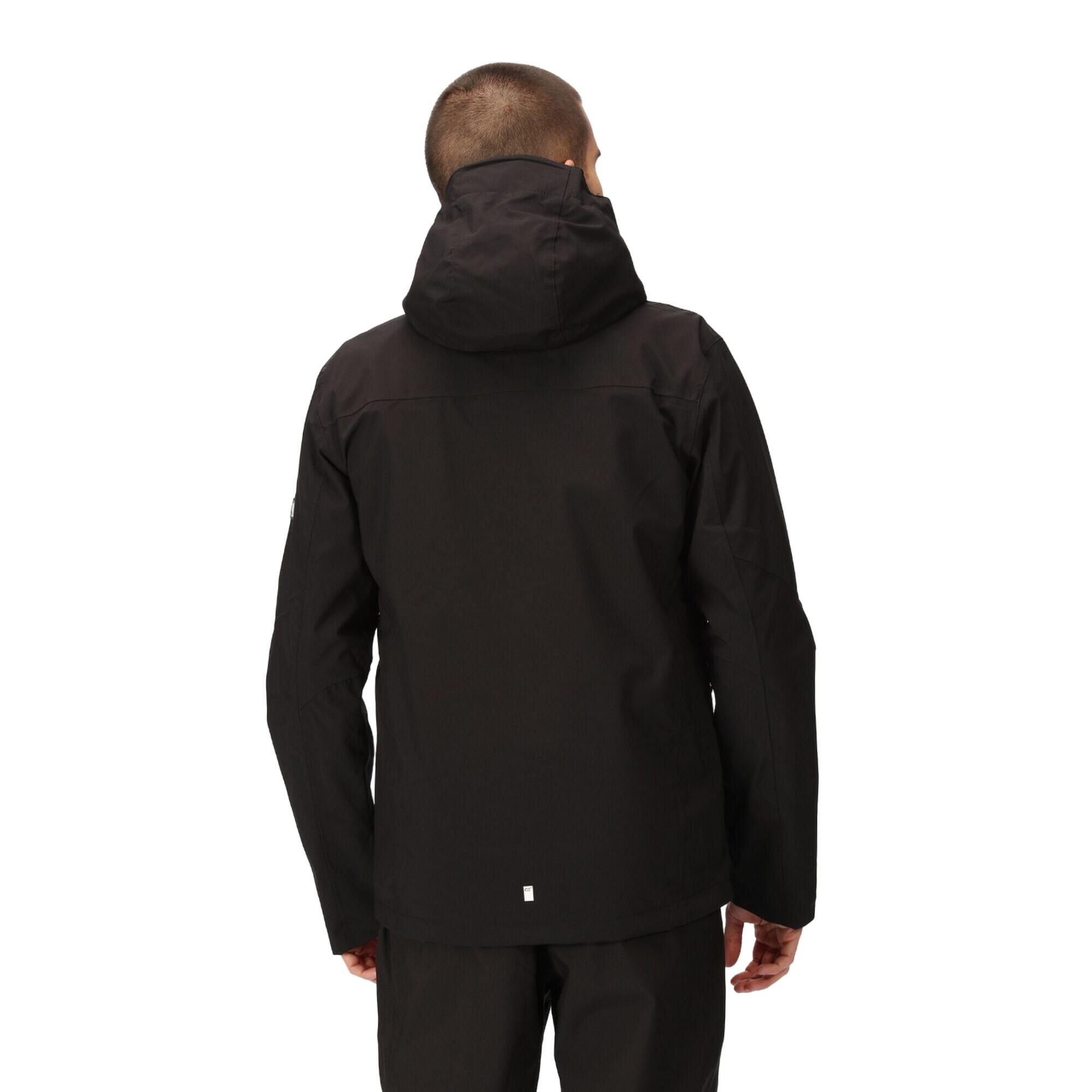 Mens Birchdale Waterproof Jacket (Black/Magnet) 4/5