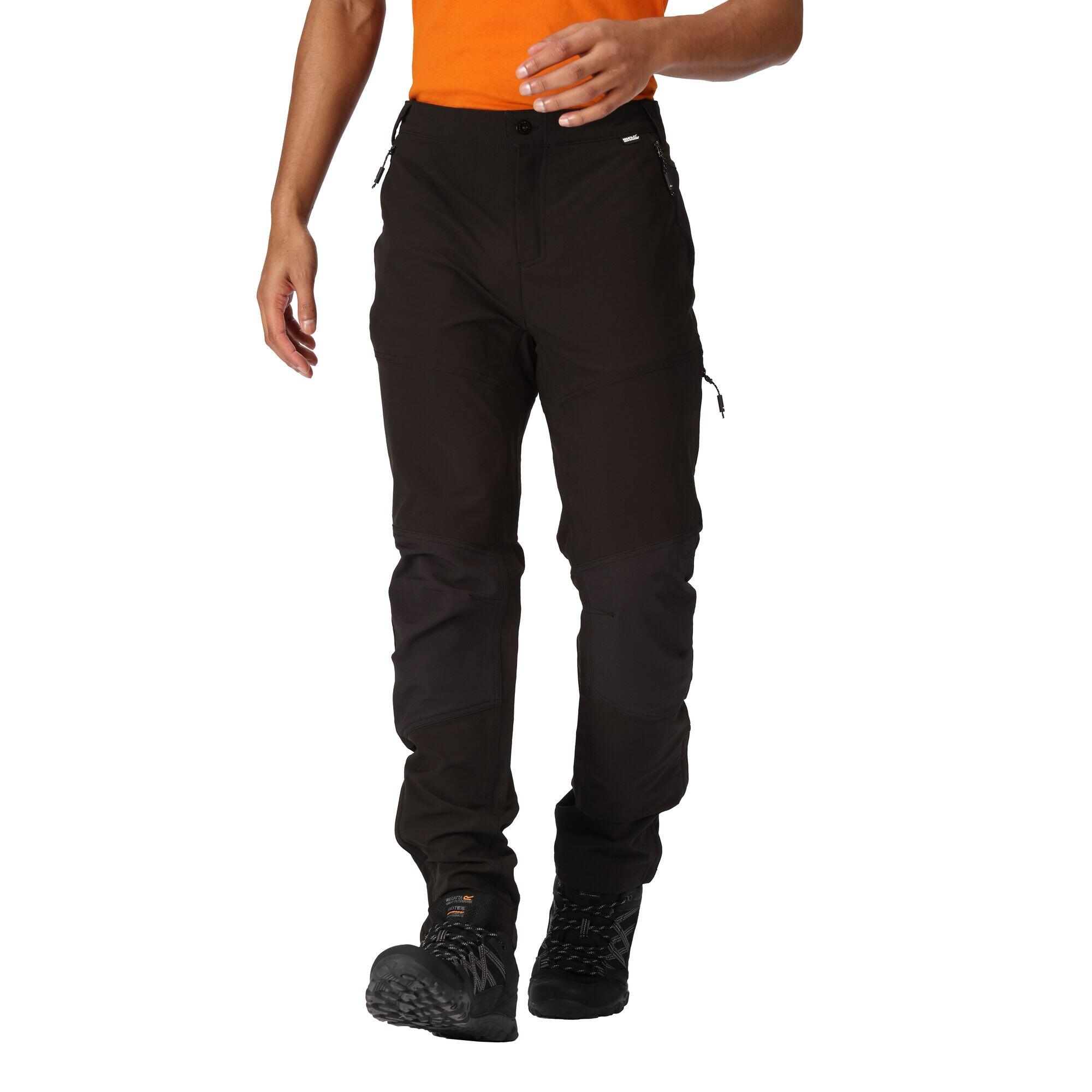 Pantalon De Randonnée QUESTRA Homme (Noir) 3/5