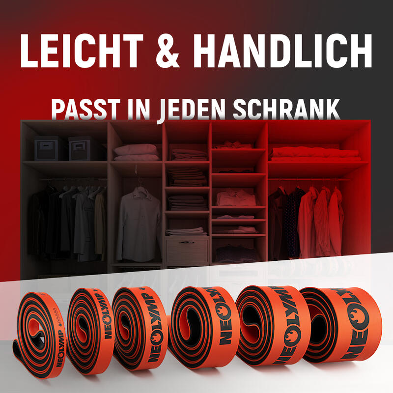 Heavy Weerstandsband – Krachtige latex power bands - Niveau 3