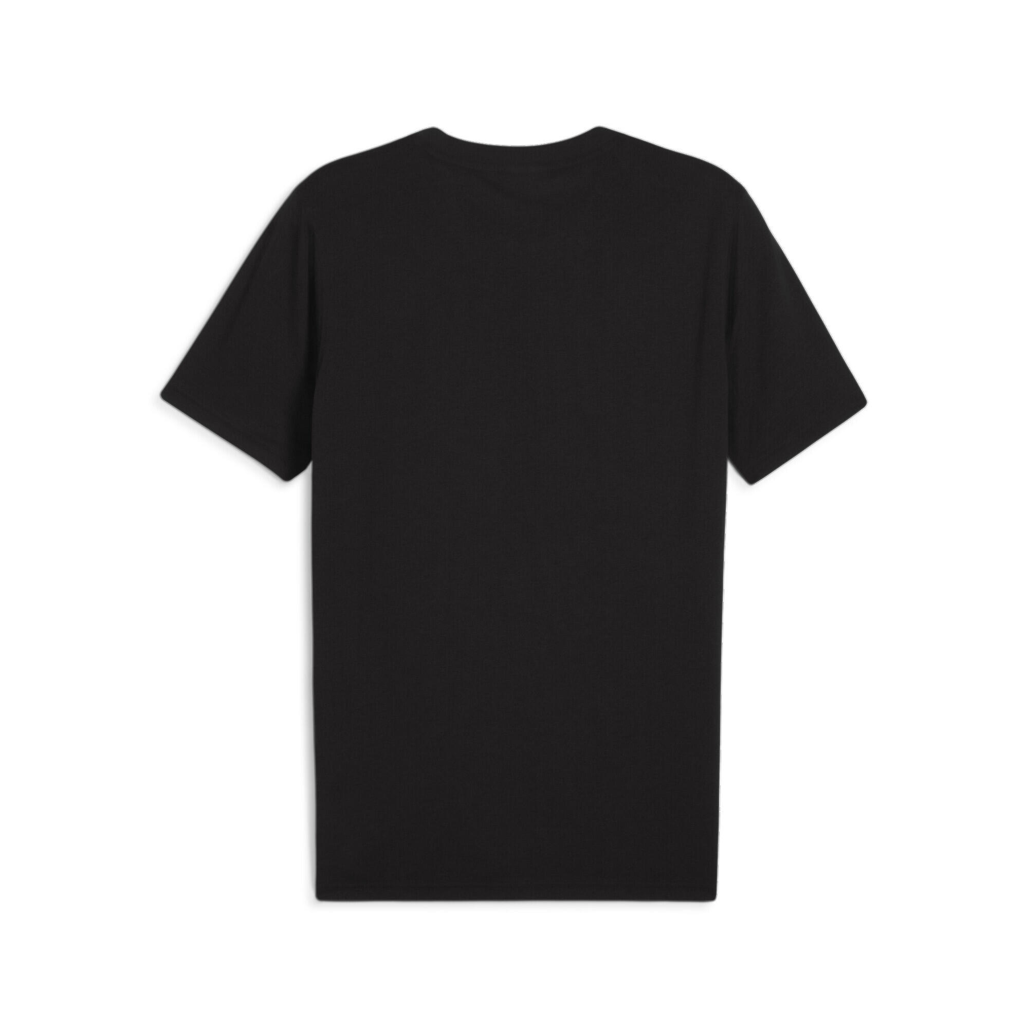 T-shirt da basket TSA da uomo PUMA Black 6/6