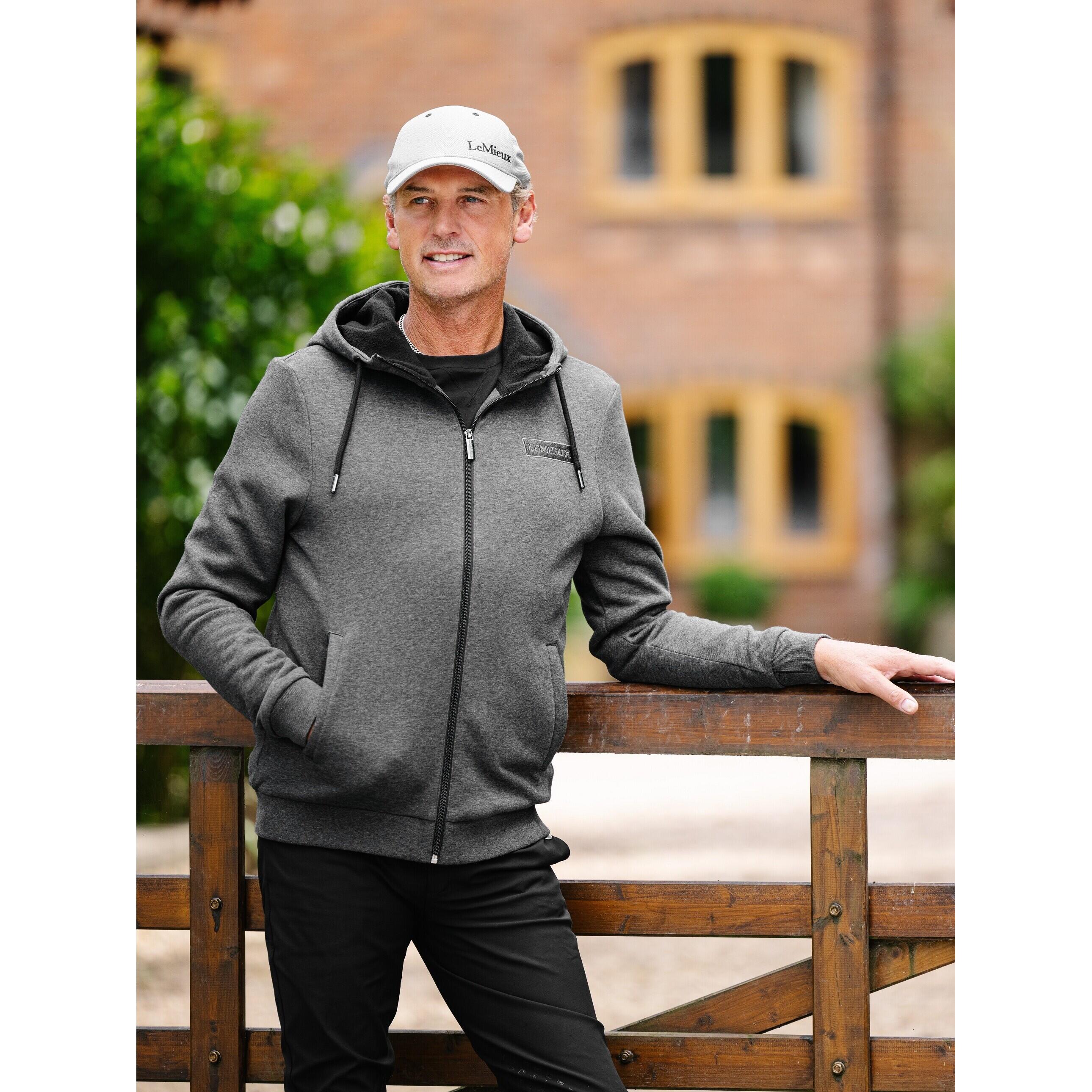 Full-zip hooded riding sweatshirt LeMieux Through