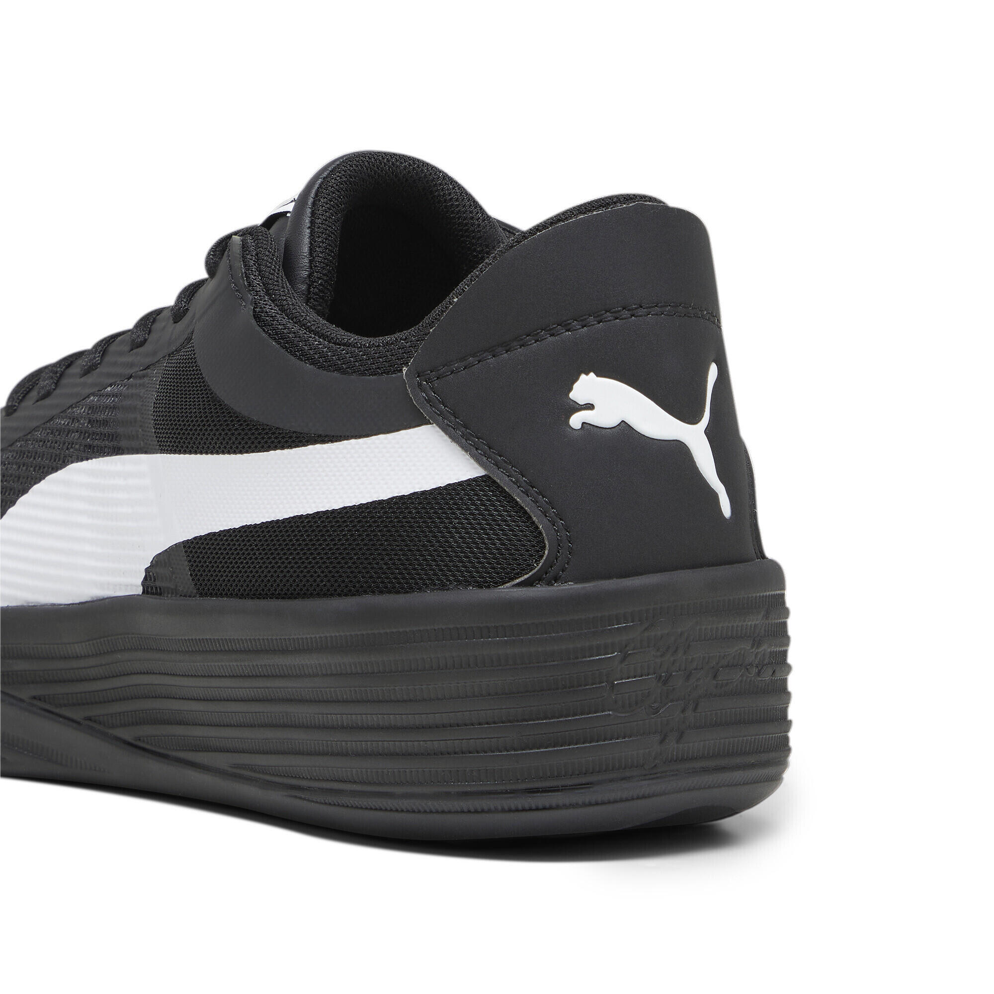 Chaussures de basketball Clyde All-Pro Team PUMA Black White 4/7