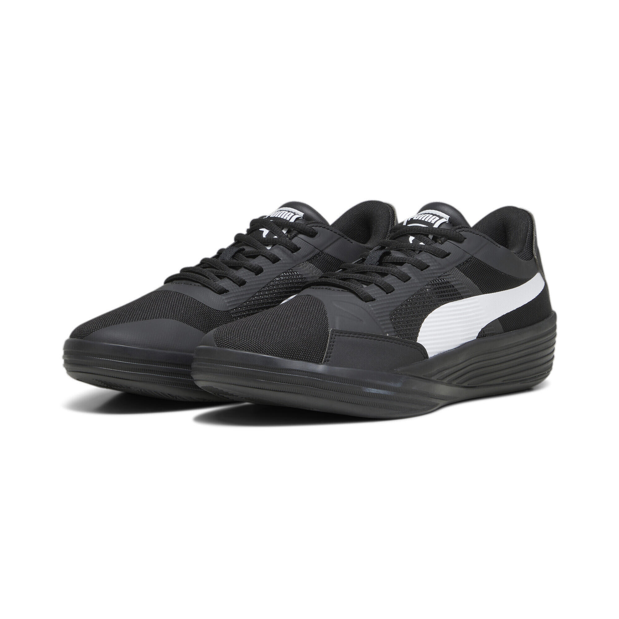 Chaussures de basketball Clyde All-Pro Team PUMA Black White 1/7