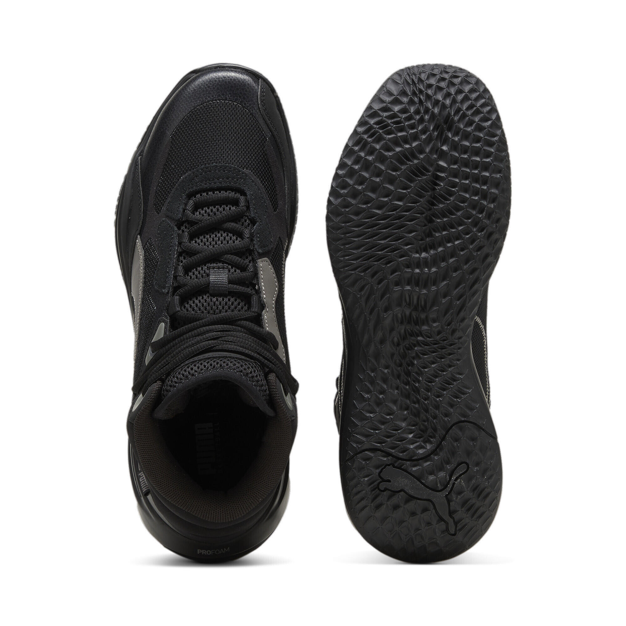 Zapatillas de baloncesto Playmaker Pro Mid PUMA Black 4/6