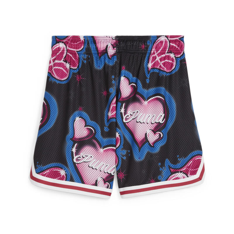 Shorts de baloncesto Game Love PUMA Black Aop