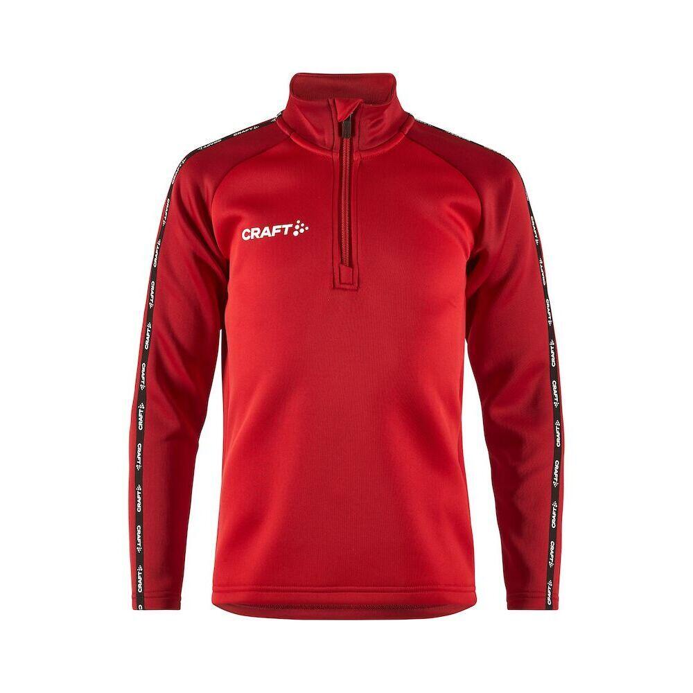 CRAFT Dětský sweatshirt s 1/2 zipem Squad 2.0