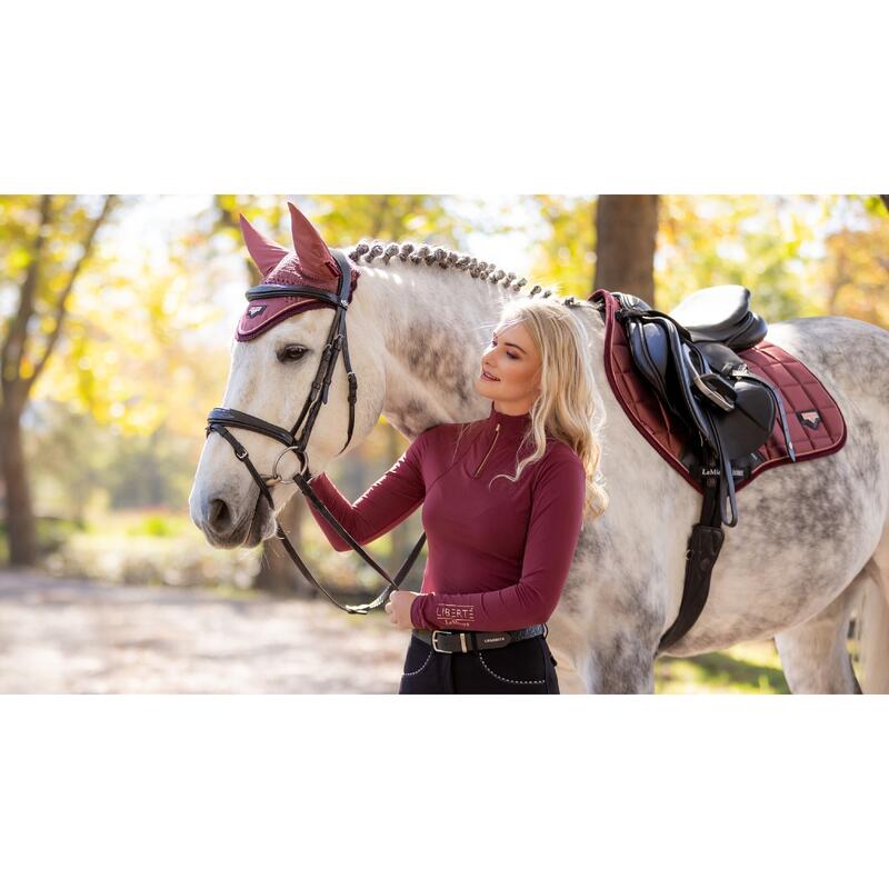 Polo d'équitation manches longues femme LeMieux Eleanor