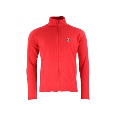 Fleece met 1/2 rits en capuchon peak mountain