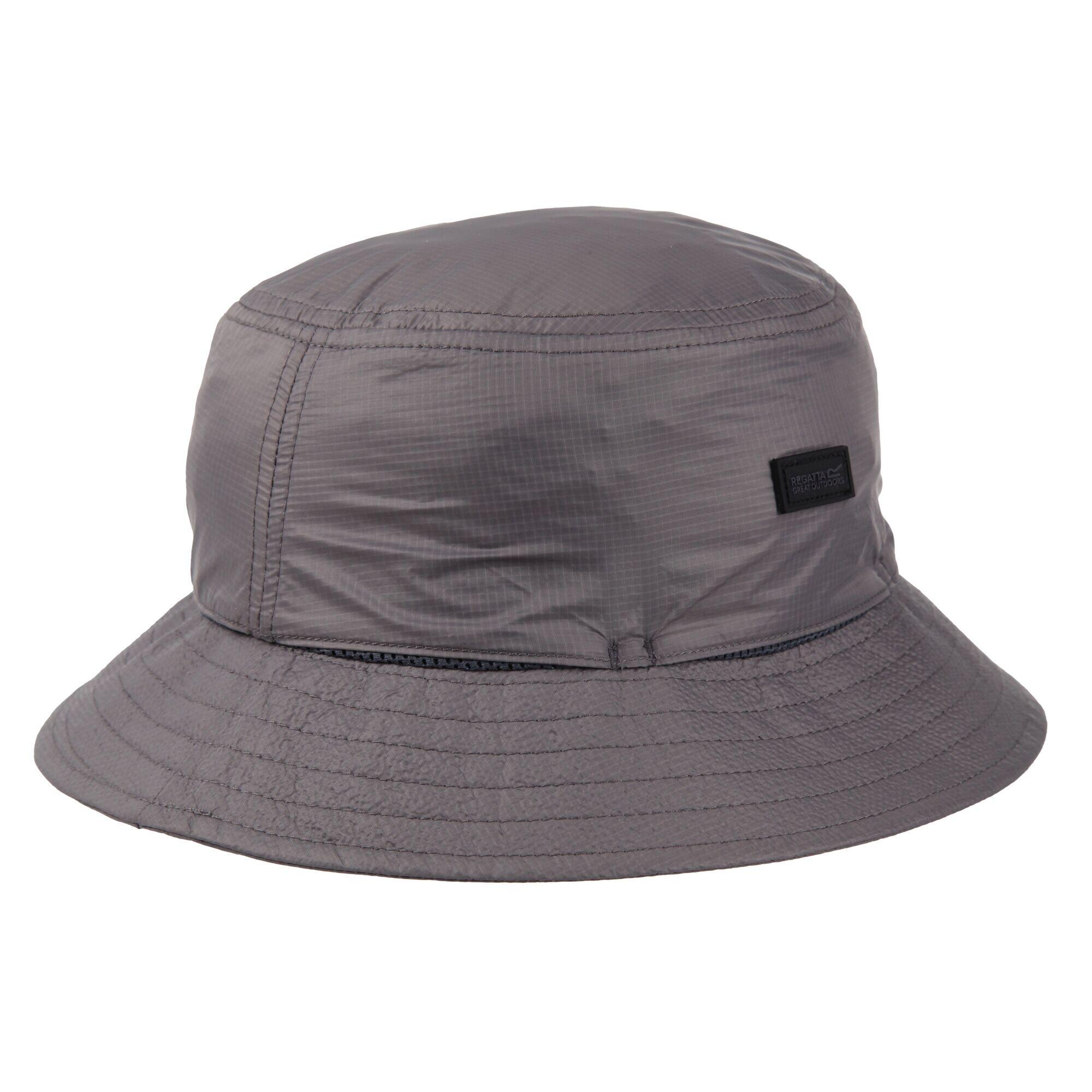 Unisex Adult Utility Bucket Hat (Seal Grey) 4/5