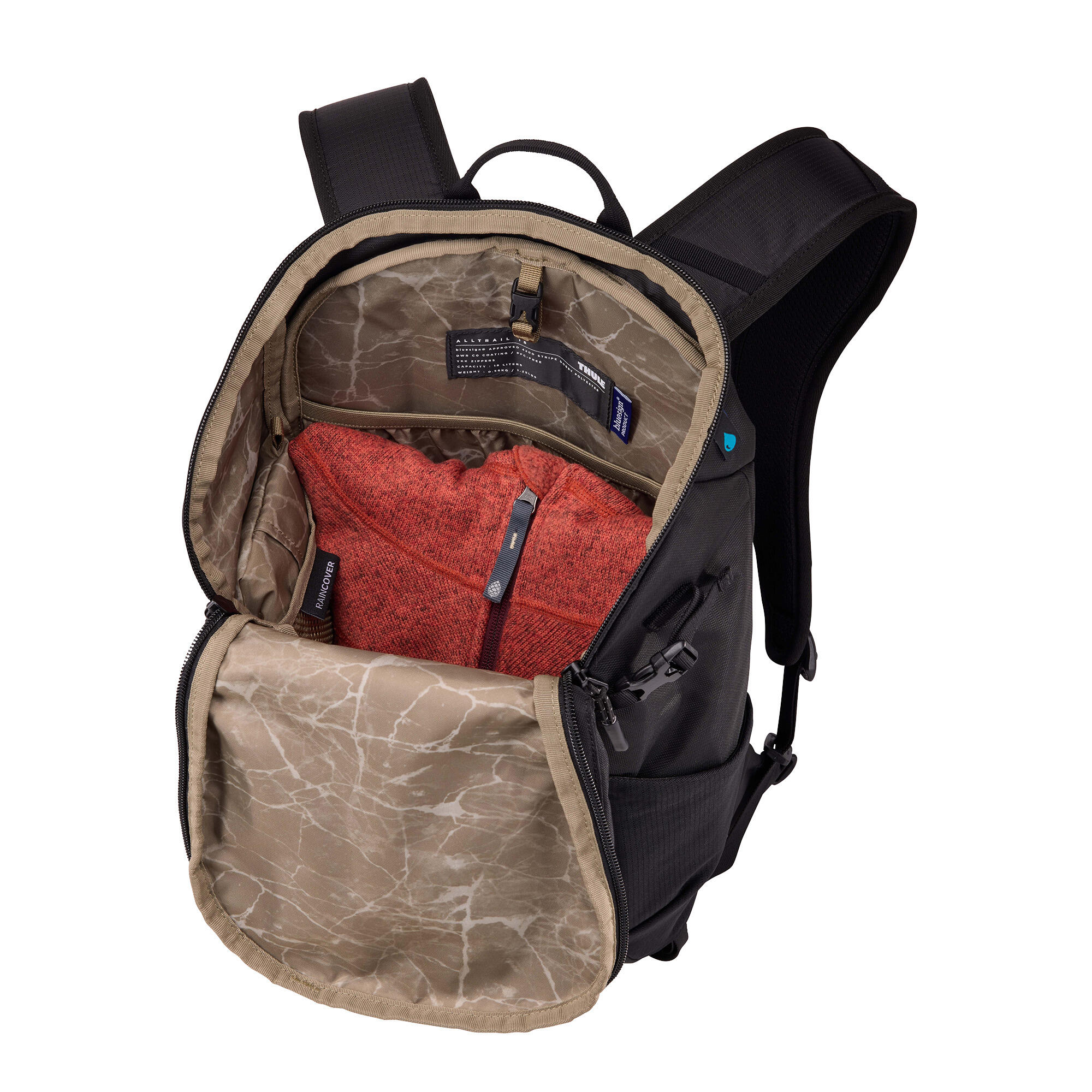 Sacs à dos de randonnée Thule AllTrail Black 18 BLACK 18 LITRES 4/7